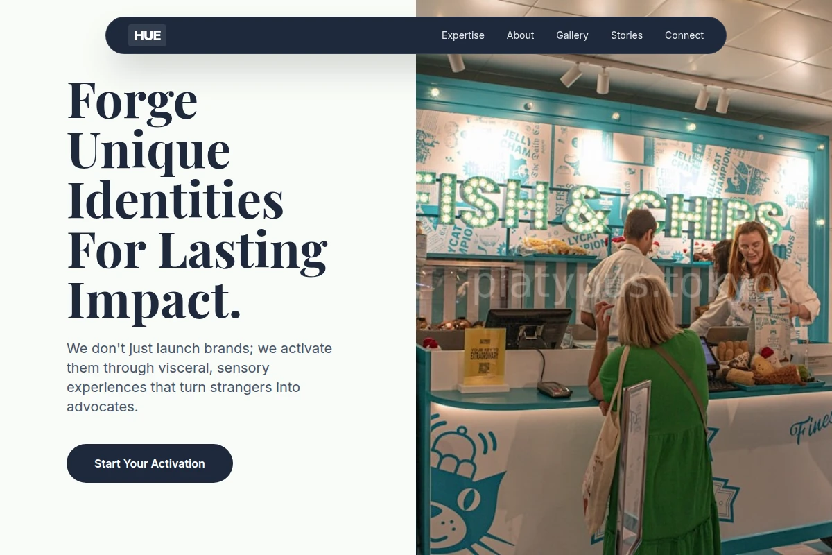 Hue Brand Activation