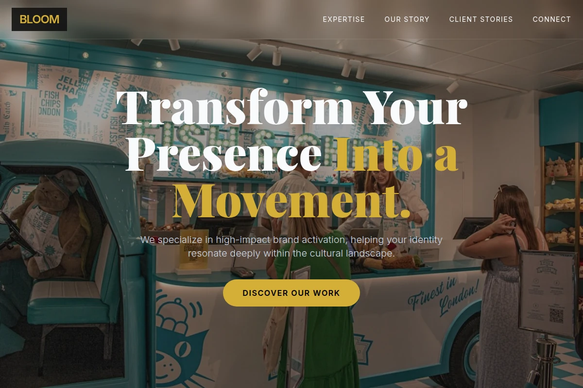 Bloom Brand Activation