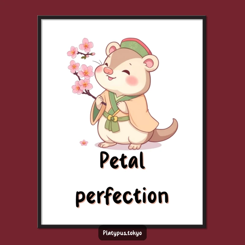 Funny Platypus Blossom Digital Art - Cherubic & Hilarious Spring Download