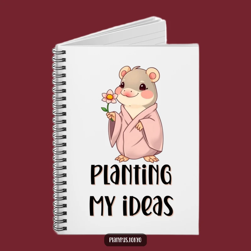 Funny Kawaii Platypus Notebook - Adorable & Hilarious Journal