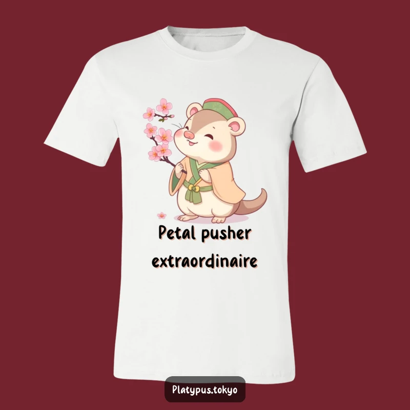 Funny Platypus Blossom Tee - Playful & Hilarious Spring Fashion